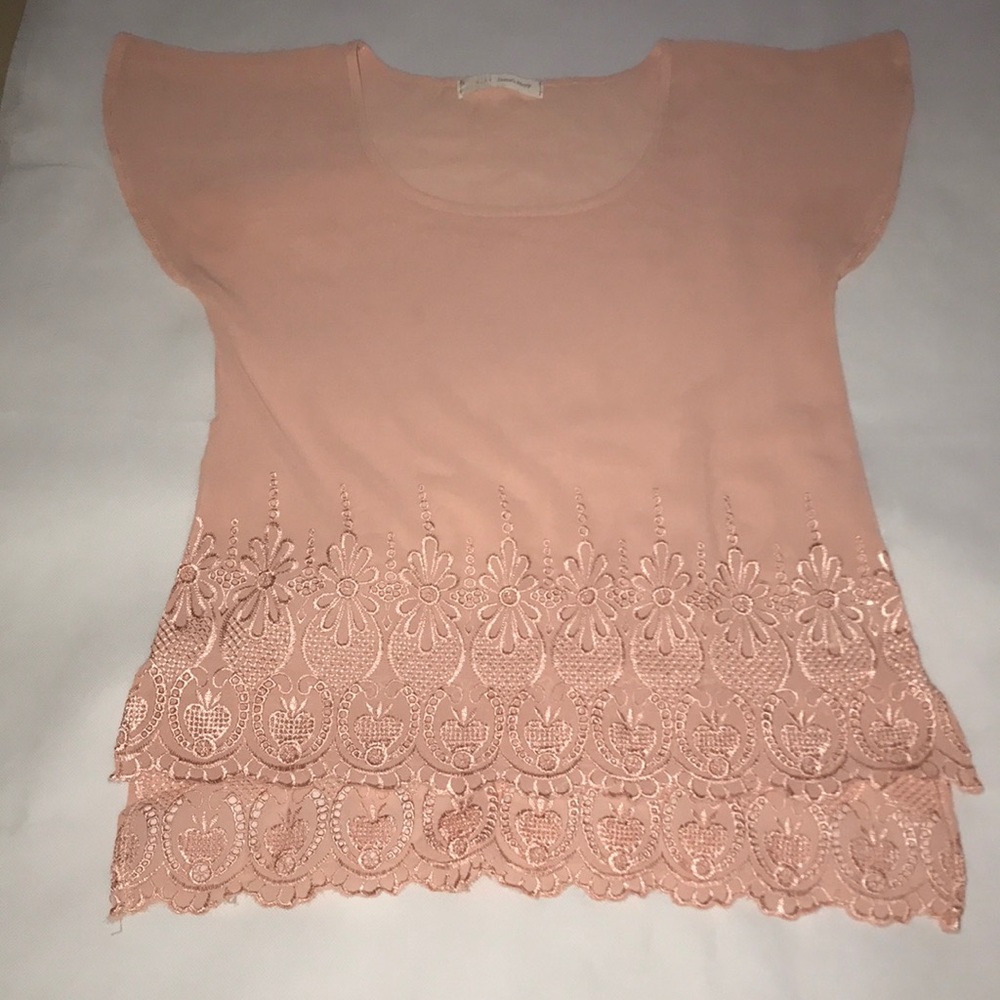 IRENE'S STORY  WOMEN'S BLOUSE COLOR ORANGE SMALL